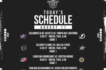 STANLEY. CUP. PLAYOFFS. TODAY. 

Don't miss the #StanleyCup Playoffs starting at...