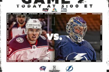 Jeu 1: 5OT Jeu 2: _____?

@BlueJacketsNHL contre @TBLightning à 3 HE sur @NHLo ...