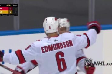 Team work makes the dream work.

Joel Edmundson (@jedmundson3) capitalizes! #Sta...