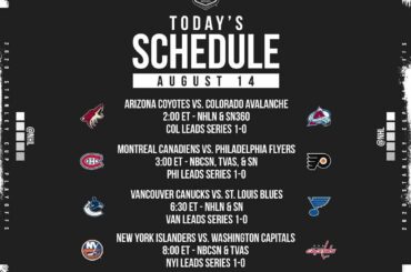 HOCKEY AHEAD 

Don't miss today's #StanleyCup Playoffs starting at 2 ET on @NHL...