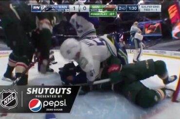 27 tirs sont venus du chemin de Jacob Markstrom (@ markstrom25) et il les a tous arrêtés.

Il ...
