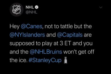 Did someone say overtime?! #StanleyCup...