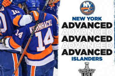 YESSSSSS

Bienvenue au premier tour, @ny_islanders! #Coupe Stanley...