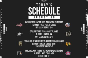 Sunday hockey

Don't miss today's #StanleyCup Playoff action starting at 12 ET o...