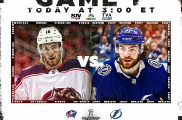Une revanche pour les âges! Qui avez-vous dans le jeu 1: @bluejacketsnhl ou @tblightning?
...
