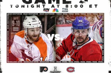 Match 3, série à égalité à un. Qui gagne ce soir, les @philadelphiaflyers ou les @ca ...