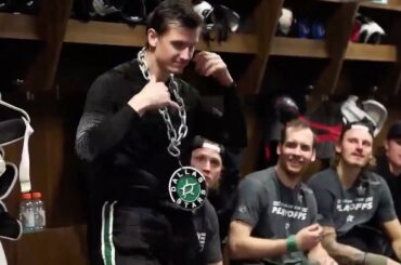 Four goals in one #StanleyCup Playoffs game. No doubt Denis Gurianov (@guryan_97...