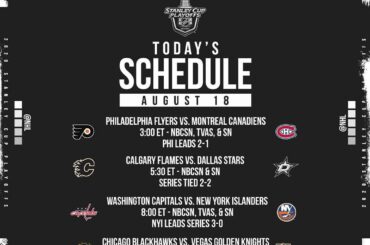 Did someone say more hockey 

Two potential series clinchers headline today's #S...