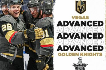 MOVING ON UP!

Second Round, here comes the @vegasgoldenknights! #StanleyCup...