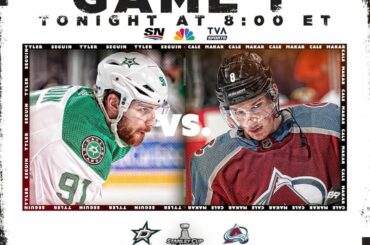Le match 1 entre les @dallasstars et @coloradoavalanche est sur le point de commencer. Votre p ...