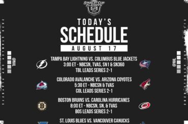 Case of the Mondays? We're here to help. 

Don't miss today's #StanleyCup Playof...