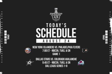 The Second Round heats up tonight starting with Game 1 between the @ny_islanders...