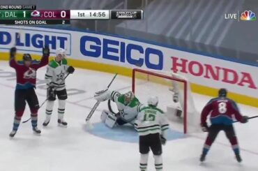 The sound. The release. It says it all.

This Nathan MacKinnon (@mackinnon29) be...