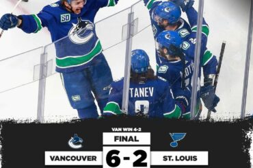 Le premier tour des Playoffs #StanleyCup est maintenant terminé ...