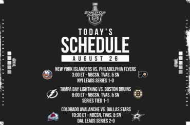 Afternoon hockey is back 

The #StanleyCup Playoffs continue today at 3 ET on @N...