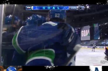 - Jay Beagle's ridiculous shot
- Some unreal @canucks passing finished by @troys...