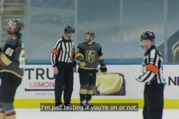 "C'est le bon appel toute la nuit."

@jonmarchessault mic'd up est en or. #Stan ...