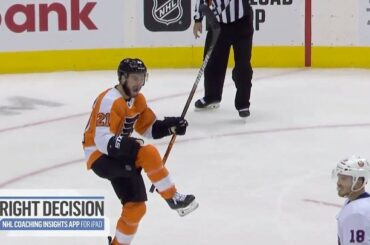 Nourrir Scott Laughton devant le filet était la bonne décision pour la @phila ...