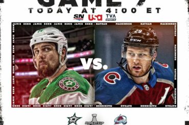 Tout se résume à ceci! Qui avez-vous dans le jeu 7: @dallasstars ou @coloradoavalan ...