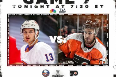 # Game7.

L'un des @ny_islanders ou @philadelphiaflyers passera à l'Eas ...