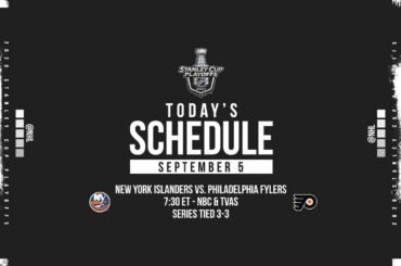 JEU SEPT.

@ny_islanders ou @philadelphiaflyers, qui passe à autre chose?

Le #Stanle ...