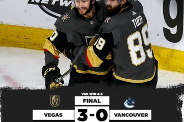 La finale de la Conférence Ouest est fixée.

Ce sera les @vegasgoldenknights contre les @ ...
