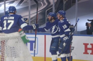 Un mot peut décrire cet œil-main de Brayden Point: Incroyable. #Coupe Stanley
...
