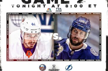 Le @TBLightning a marqué huit buts pour dominer le premier match, mais qui aimez-vous toni ...