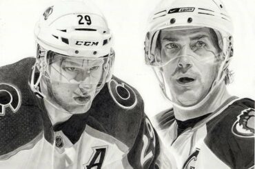Nathan MacKinnon + Joe Sakic = Redevance @coloradoavalanche

(@pietensart) #MyPl ...