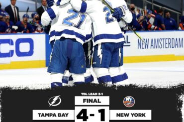 Le @tblightning cherche à se qualifier pour la finale #StanleyCup mardi! ...