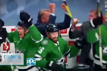 ___________ était le meilleur moment coloré des @DallasStars et @vegasgoldenk ...