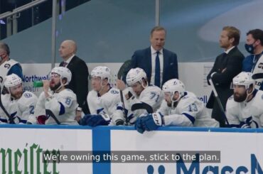 Jon Cooper et le @TBLightning peuvent-ils s'en tenir à leur plan de gagner le cinquième match ce soir? #St ...