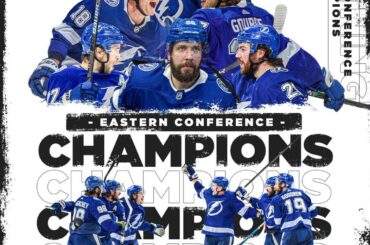 x12

Les @tblightning sont partis pour la finale #StanleyCup! ...