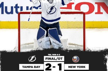Les @tblightning sont partis pour la finale #StanleyCup! ...