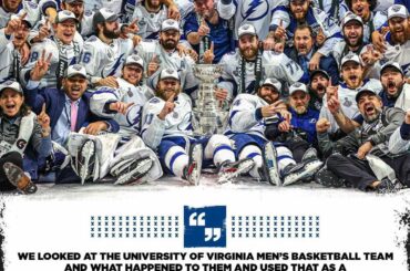 Champions de sortie du premier tour Le @tblightning a trouvé une source inattendue d'insp ...