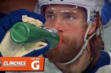 Imprégnez-vous de @TBLightning. La #StanleyCup est à vous.

Clinches alimentés par @Gator ...