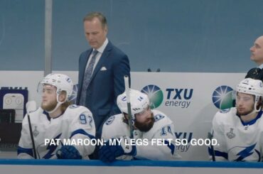 Jambes pendant des jours, @pattymaroon. #Coupe Stanley

Nouveaux épisodes de Quest For The Stanley ...