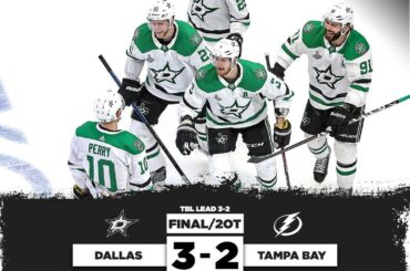 Les @dallasstars ont forcé le match 6! #Coupe Stanley...