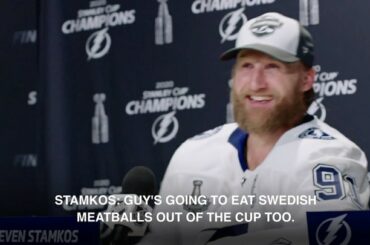 Des boulettes de viande suédoises de la #StanleyCup? Victor Hedman vote oui. ...