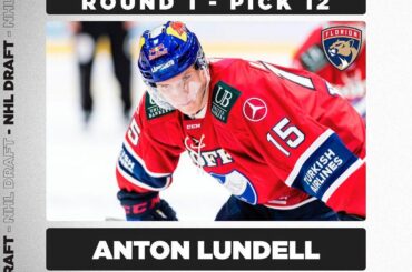 Les @flapanthers sélectionnent Anton Lundell (@lundell_anton) au 12e rang! #NHLDraf ...