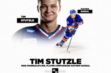 Quiconque choisit @ timstuetzle8 pourrait être gâté.

Le #NHLDraft commence mardi ...