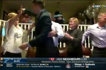 Comme vous pouvez le voir, la famille Neighbours a été POMPÉE pour voir Jake être sélectionné par le ...