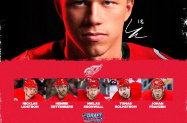 @lucasraymonds: la prochaine étape dans le pipeline suédois @detroitredwings. #NHLDraft ...