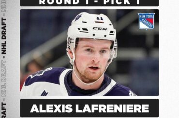 Avec la première sélection globale du #NHLDraft 2020, les @nyrangers sélectionnent Al ...