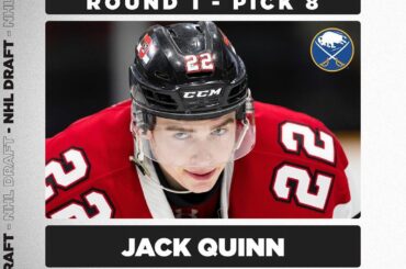 Au 8e rang du classement général, les @buffalosabres prennent @ jackquinn19! #NHLDraft ...