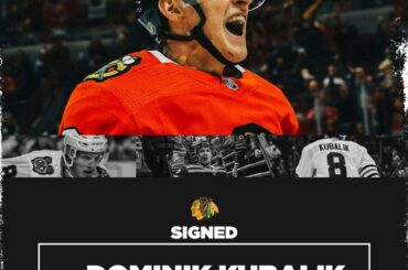 Le finaliste du trophée Calder Dominik Kubalik (@ kubalda18) est de retour avec le @nhlblackha ...