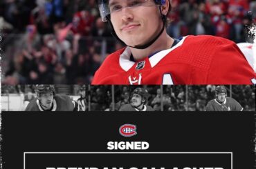 Six ans de plus pour Brendan Gallagher (@ bgally.11) avec le @CanadiensMTL! #NHLF ...