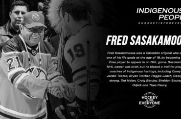 Un pionnier du hockey et un pionnier pour les joueurs autochtones de tout le pays.

Nous ...