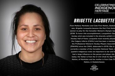 Brigette Lacquette (@briglacquette) est fière d'être membre de la Première Nation Cote et ...