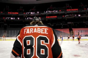 Oh bébé, les @philadelphiaflyers enfilent leurs fils #ReverseRetro ce soir ...